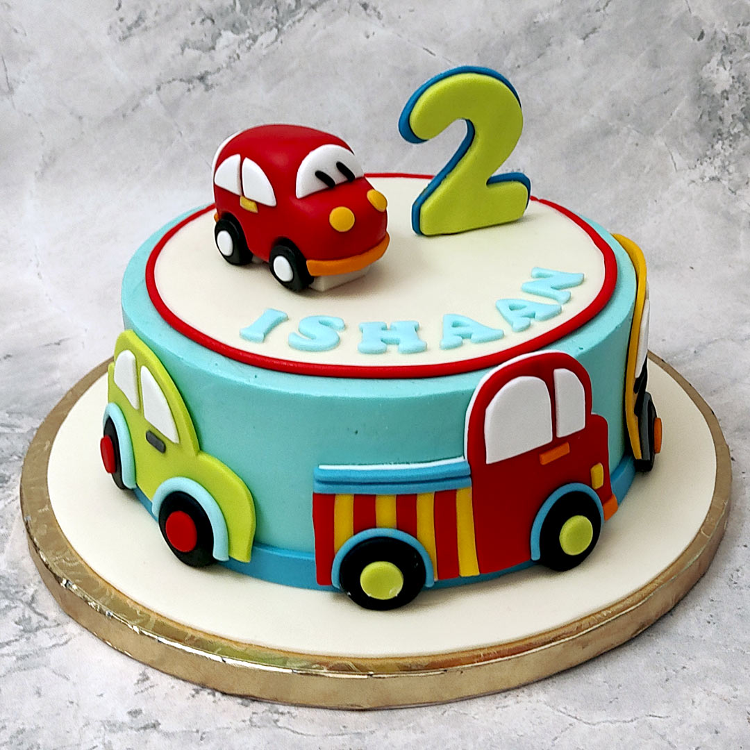 Toy Car Cake